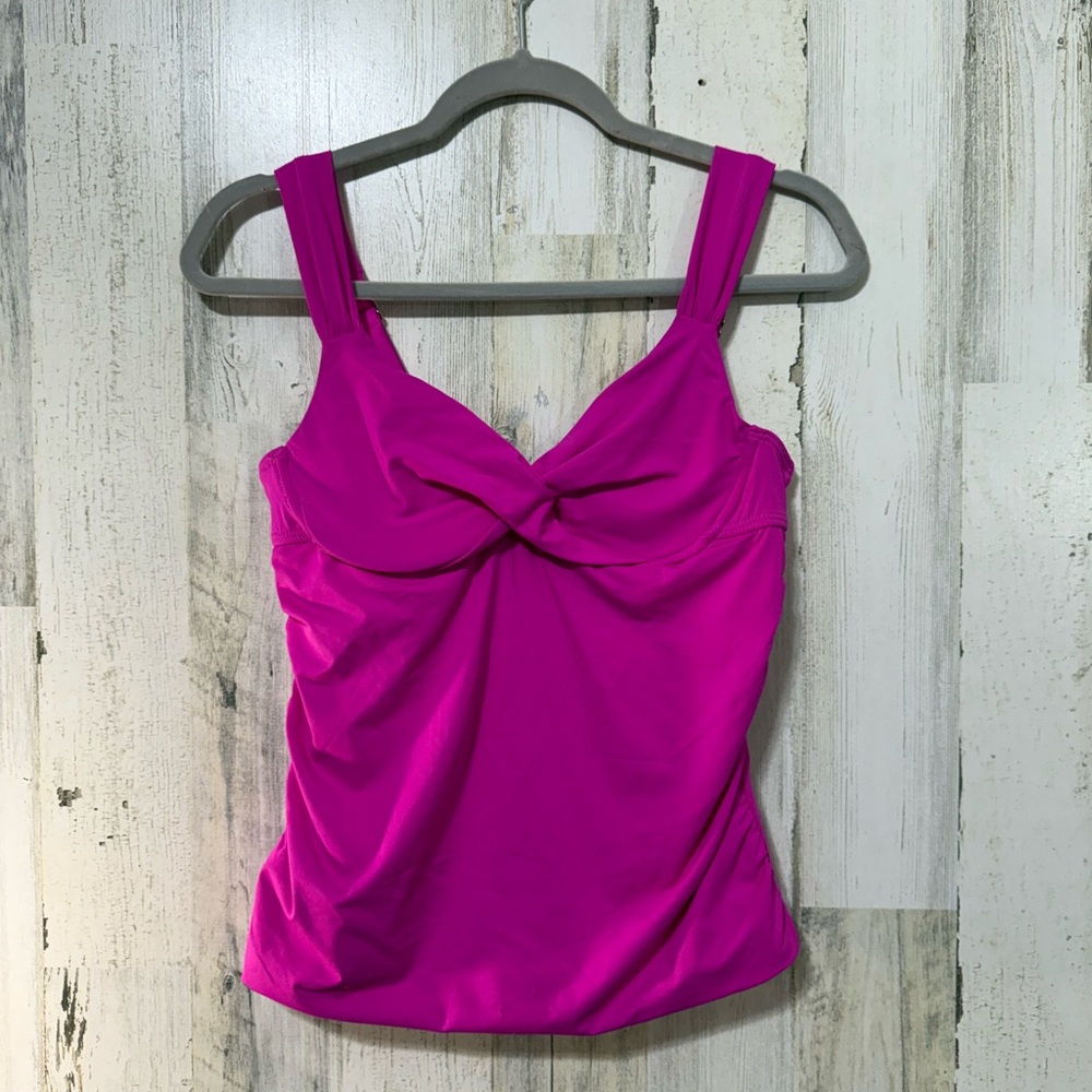 Anne Cole Magenta Bikini Top